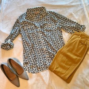 Ann Taylor Loft Hare Blouse